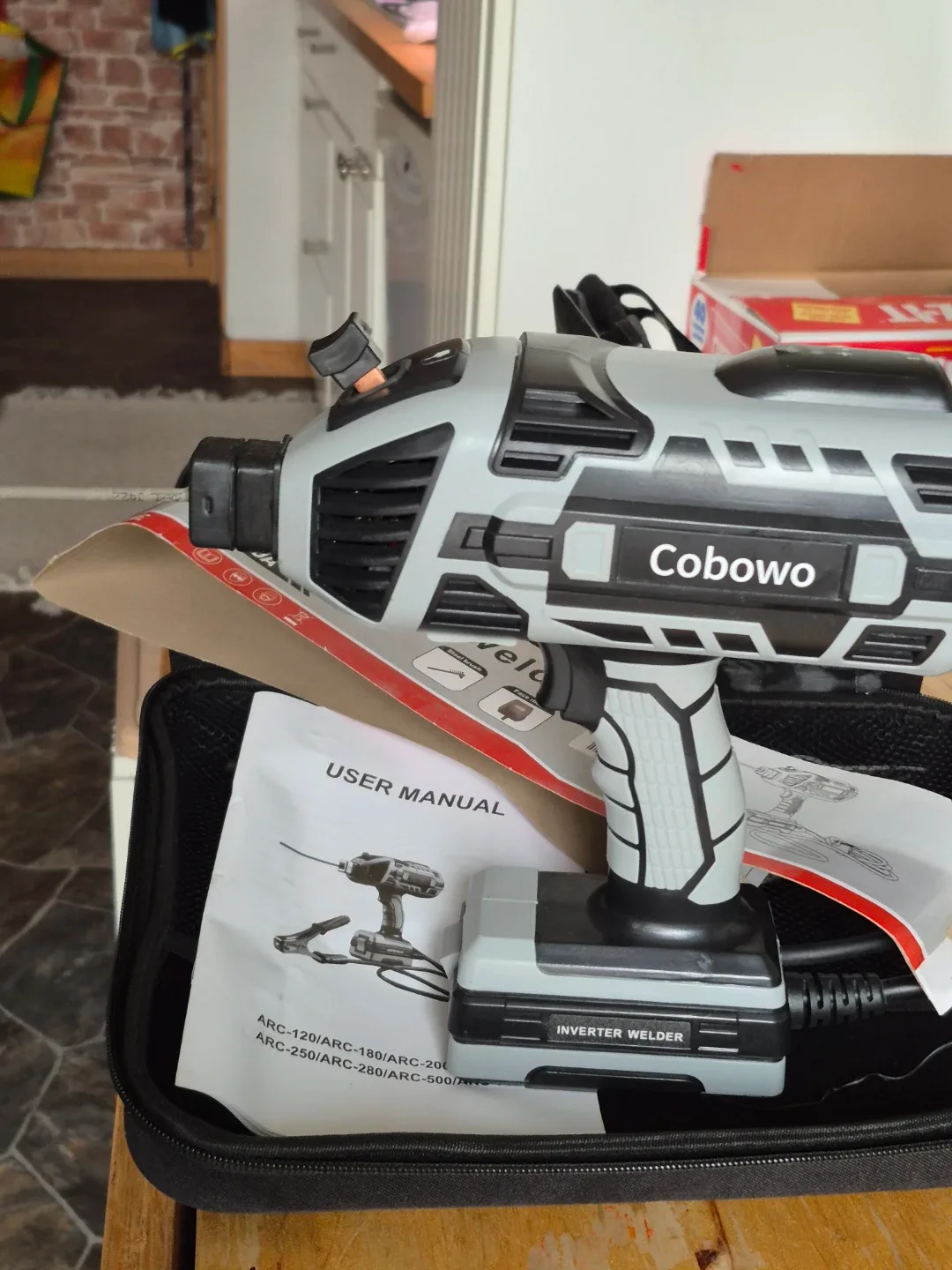 Portable Electric Welding Machine,120A image indicator(3)