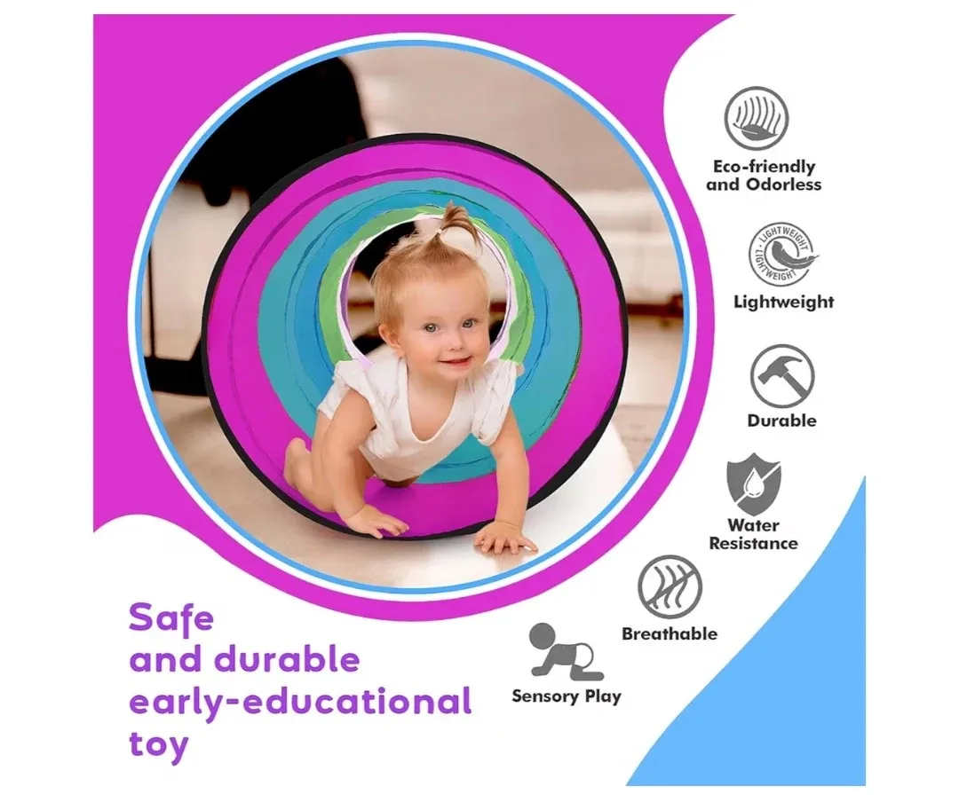 Kids' Play Tunnel - 18" x 71" image indicator(4)