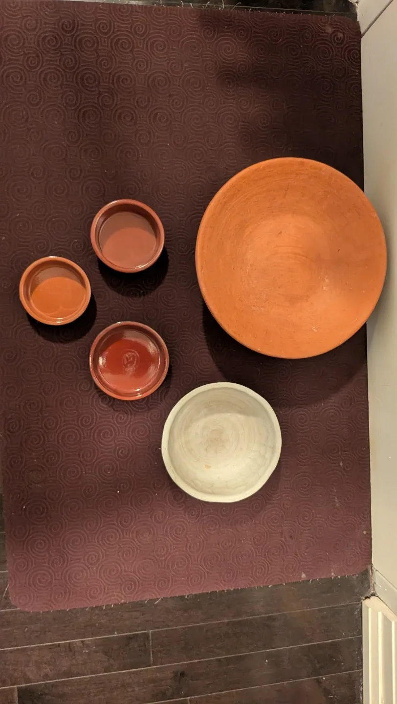 Beautiful Clay/Stoneware Bowls, incl. Nate & Jeremiah image indicator(2)