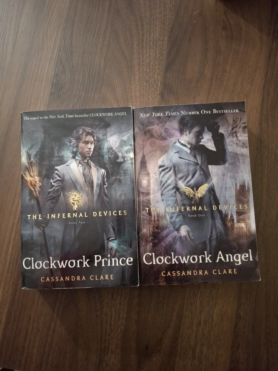 Clockwork Angel & Clockwork Prince by Cassandra Clare, book