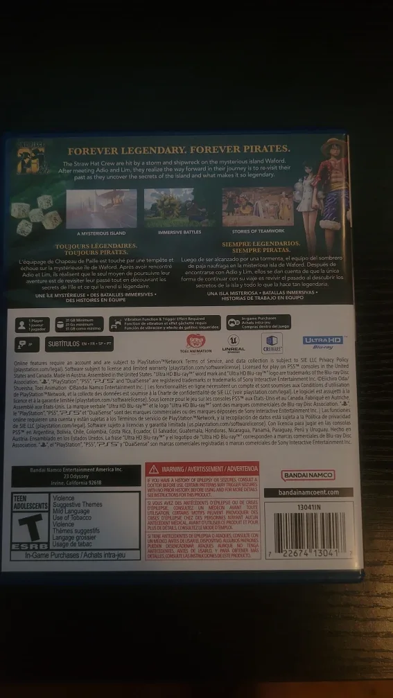 One Piece Odyssey PS5 Game image indicator(3)