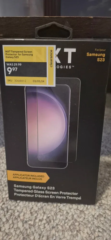 Glass Screen Protector for Samsung Galaxy S23