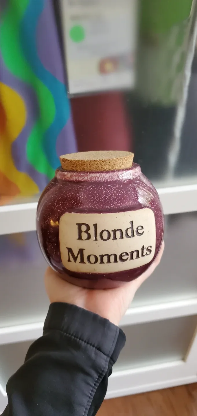 Blonde Moments Jar