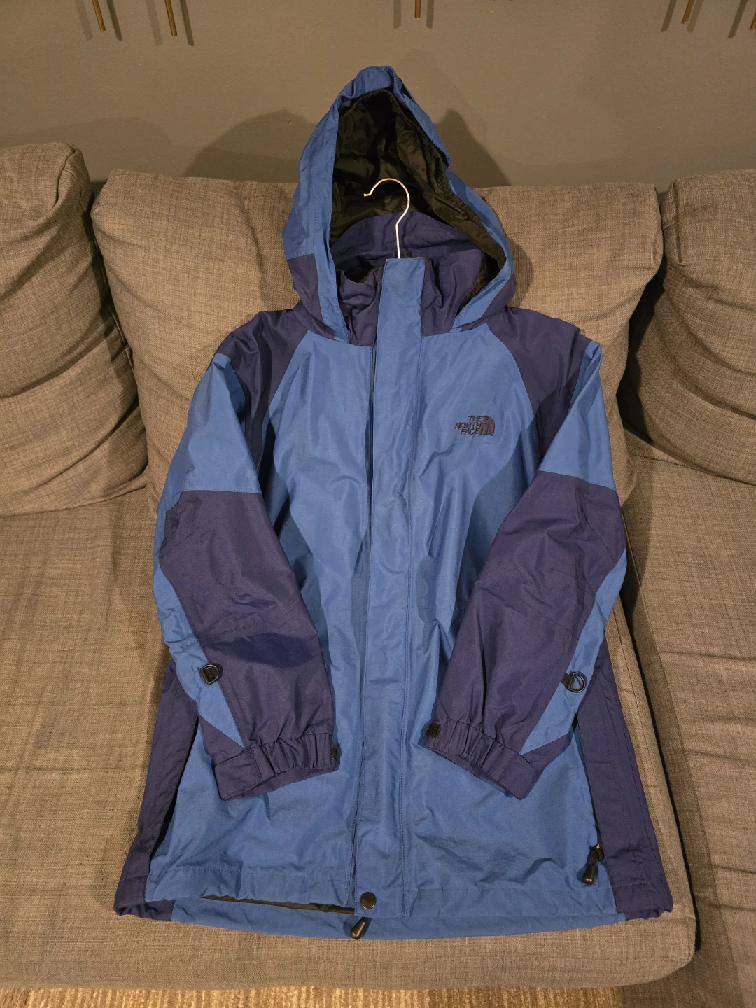 The North Face Blue Rain Jacket