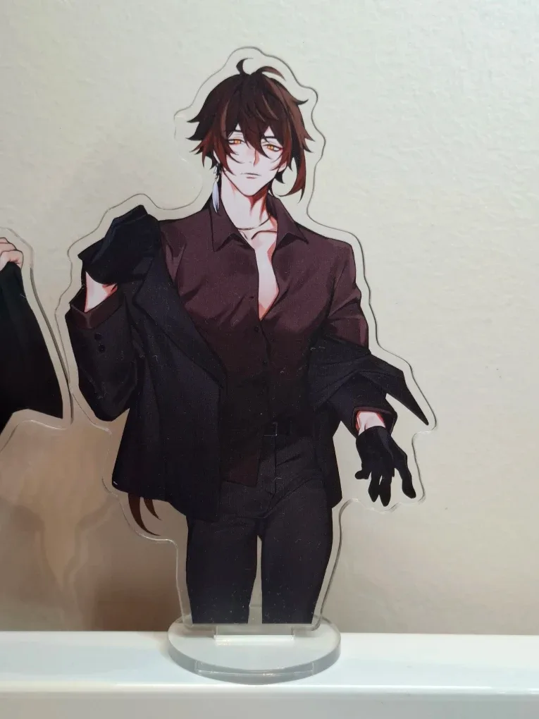 Genshin Impact Acrylic Stands - Childe & Zhongli image indicator(3)