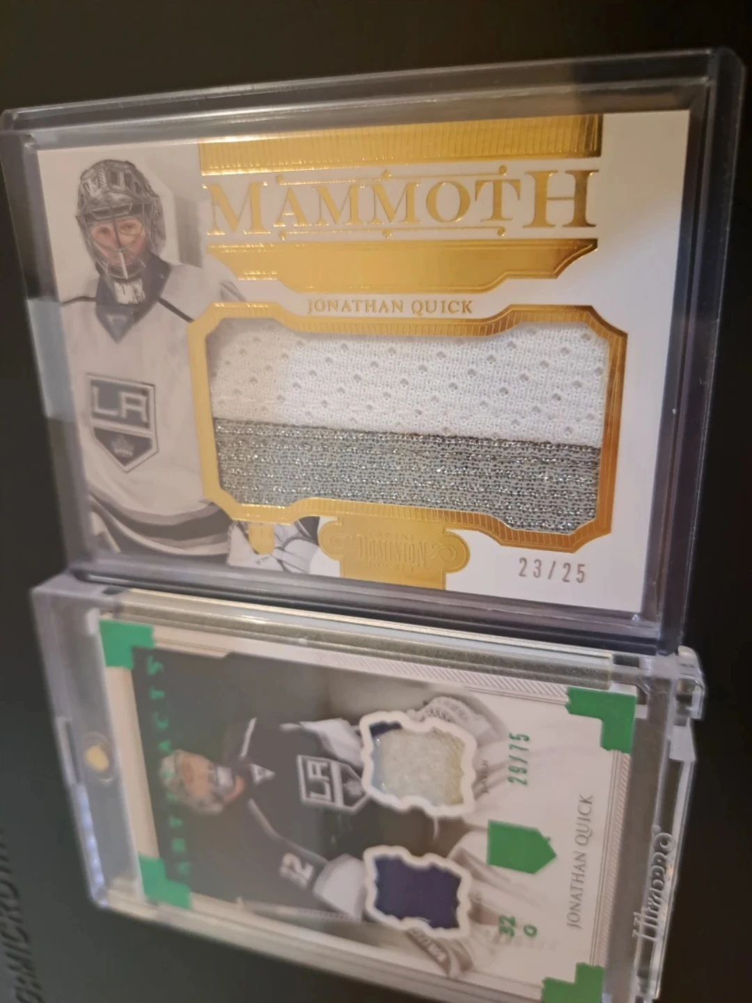 Jonathan Quick Hockey Cards - Artifacts & Mammoth - photo 3