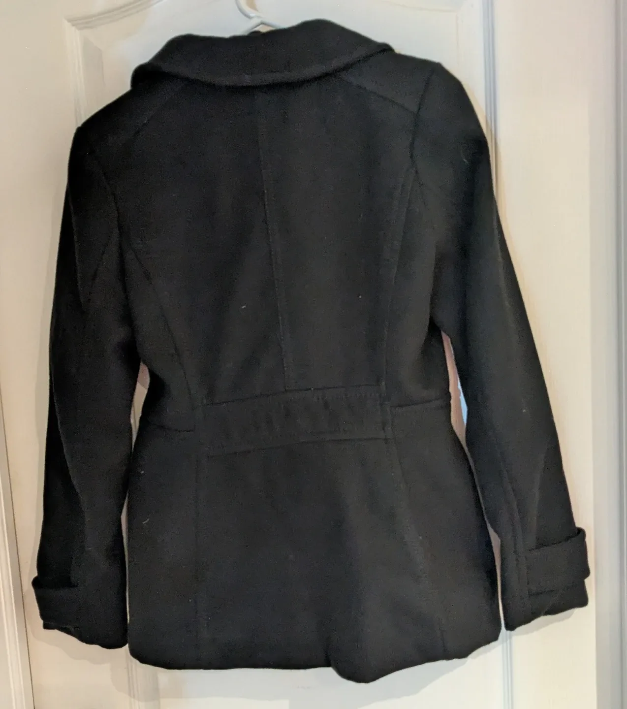 H&M Black Coat - Size 4 image indicator(2)