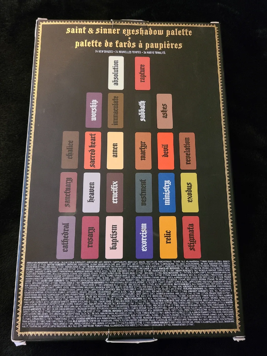 Kat Von D Saint & Sinner Eyeshadow Palette image indicator(6)