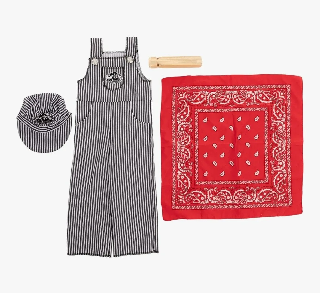 Train Engineer Costume - Size Small Age 5 to 7 image indicator(3)