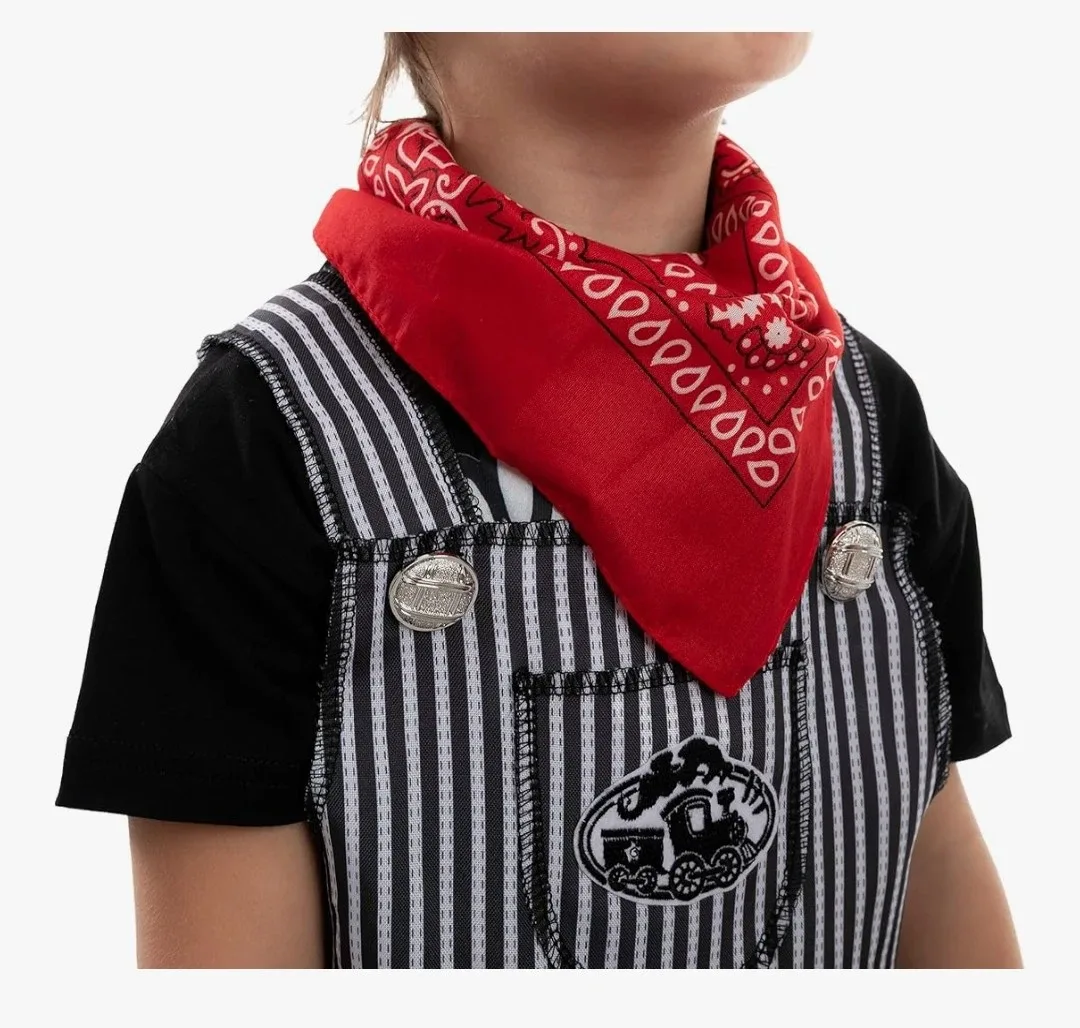 Train Engineer Costume - Size Small Age 5 to 7 image indicator(4)