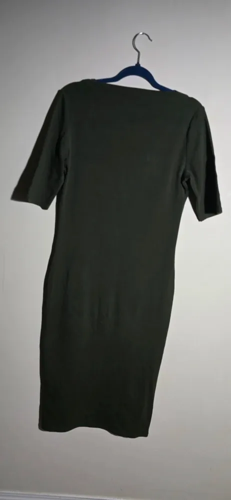 Zara Olive Green Dress - Size XL