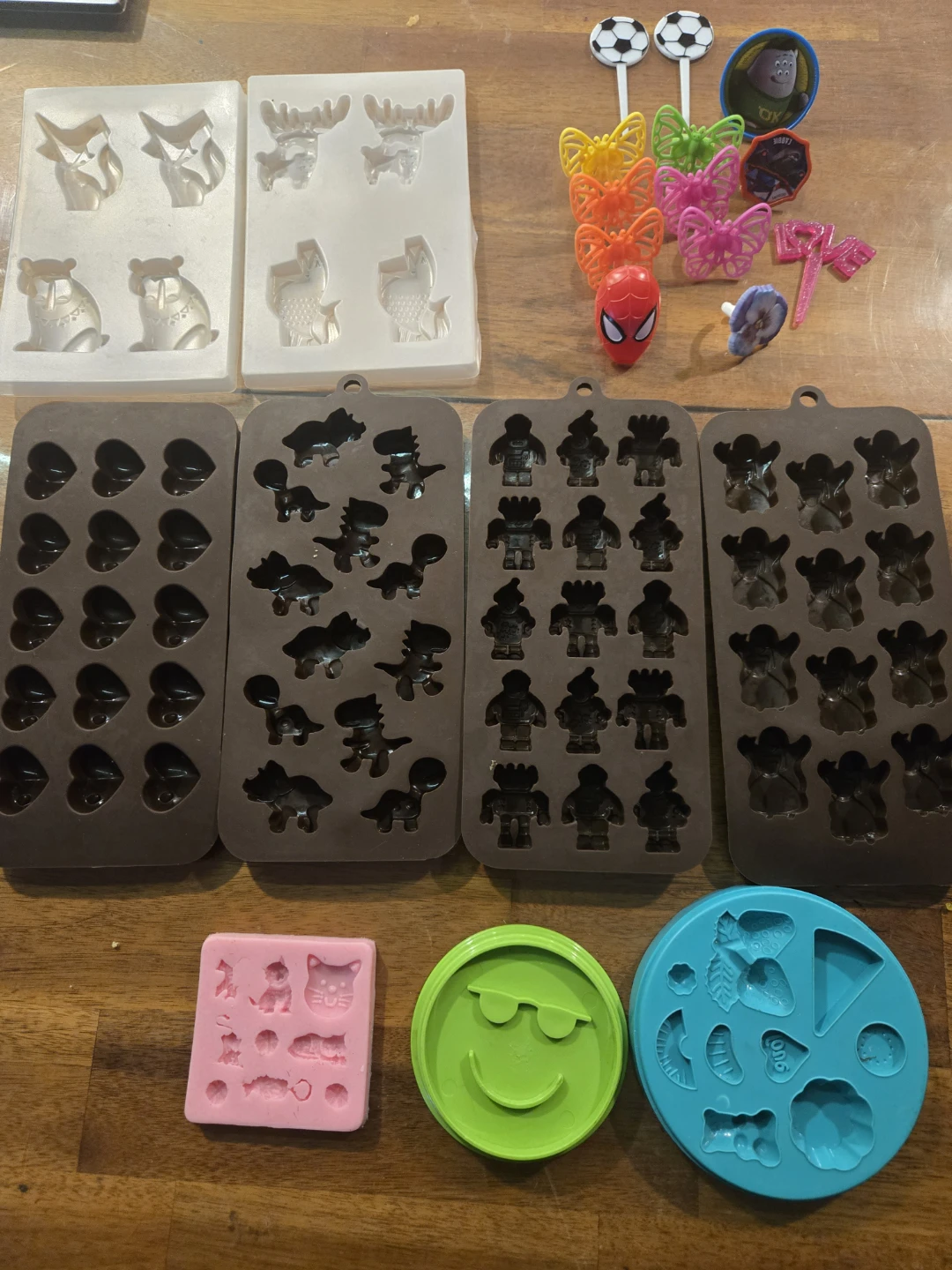 Silicone Molds - Assorted Shapes