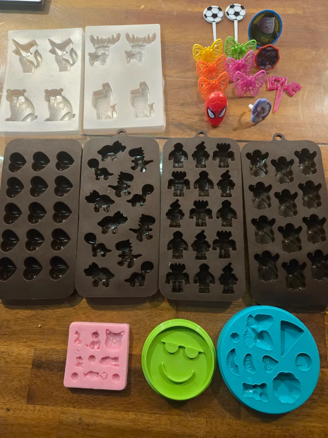 Silicone Molds - Assorted Shapes