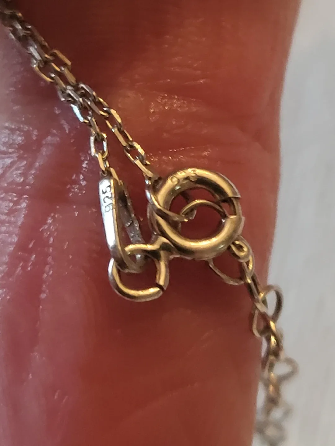 Silver 925 Necklace with Coloured Stones image indicator(3)