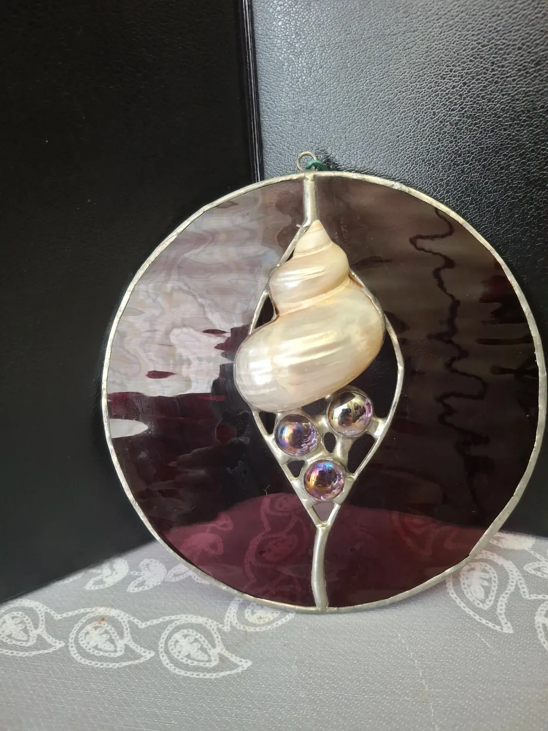 Stained Glass Shell Ornament image indicator(2)