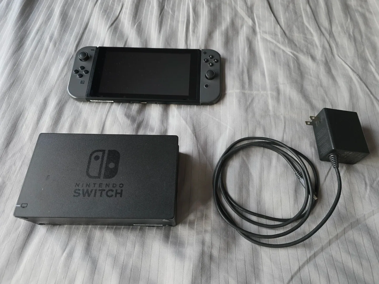 Nintendo Switch Console - Grey Joycons image indicator(3)
