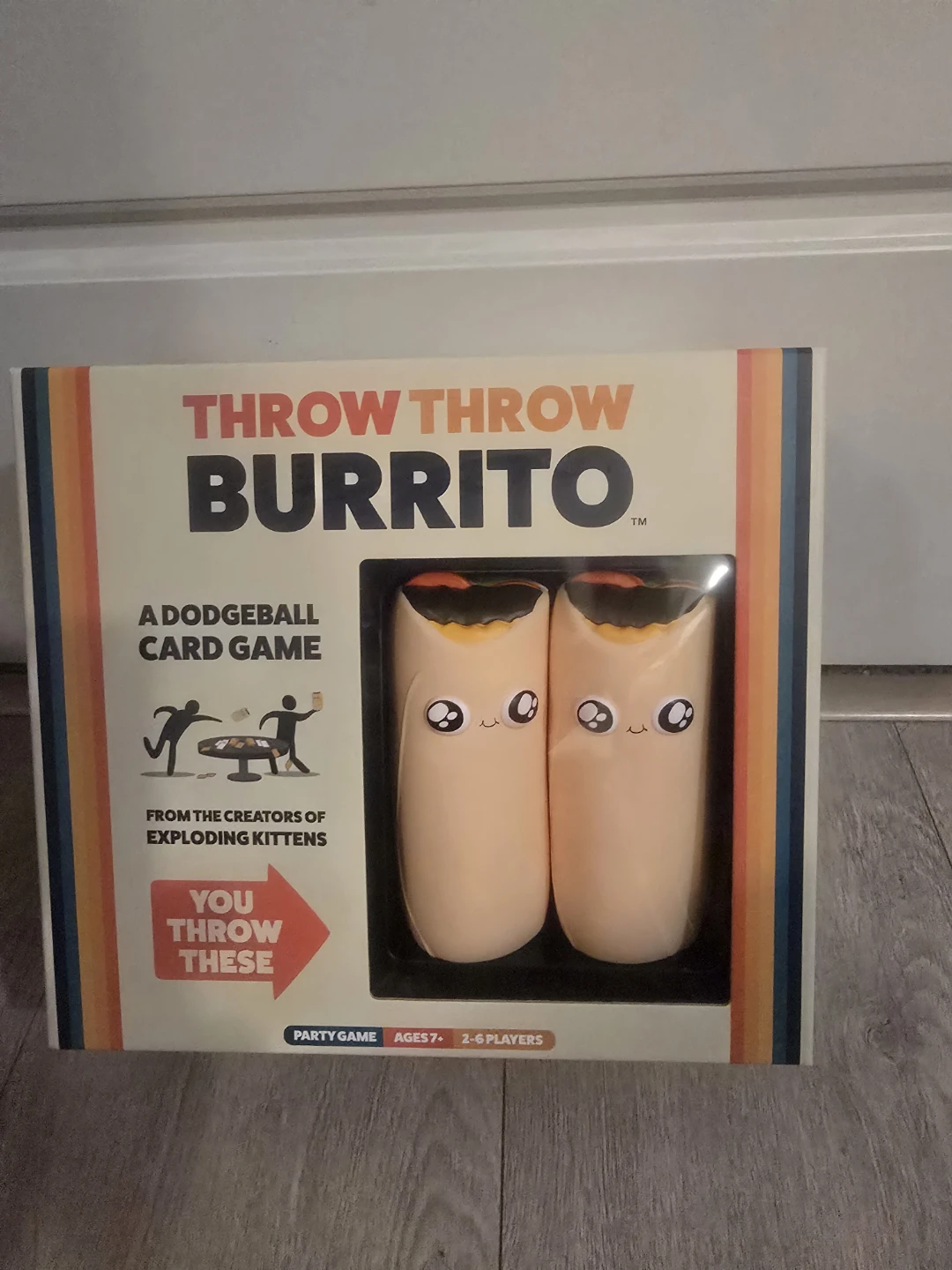 Throw Throw Burrito Card Game - Dodgeball Edition! - photo 4