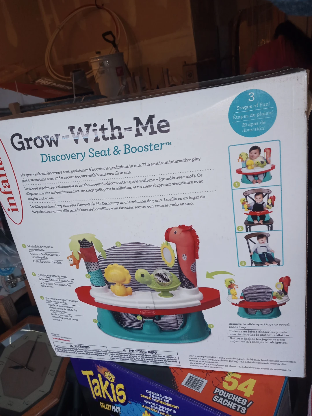 Infantino Grow-With-Me Discovery Seat & Booster - photo 2