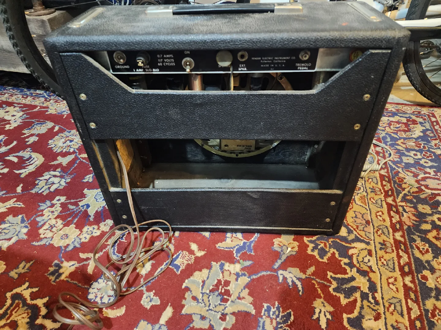 1963 Fender Princeton 6E2 "Transition Era" 12-Watt 1x10 Amp image indicator(2)