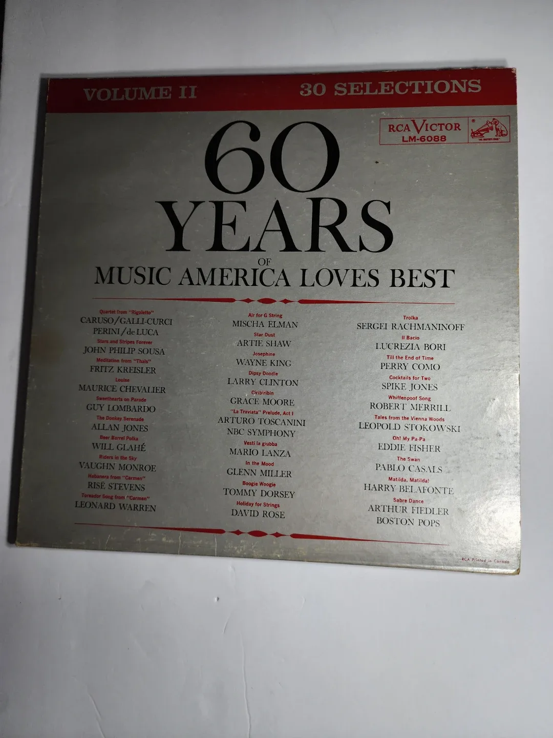 60 Years of Music America Loves Best Volume II Vinyl image indicator(6)