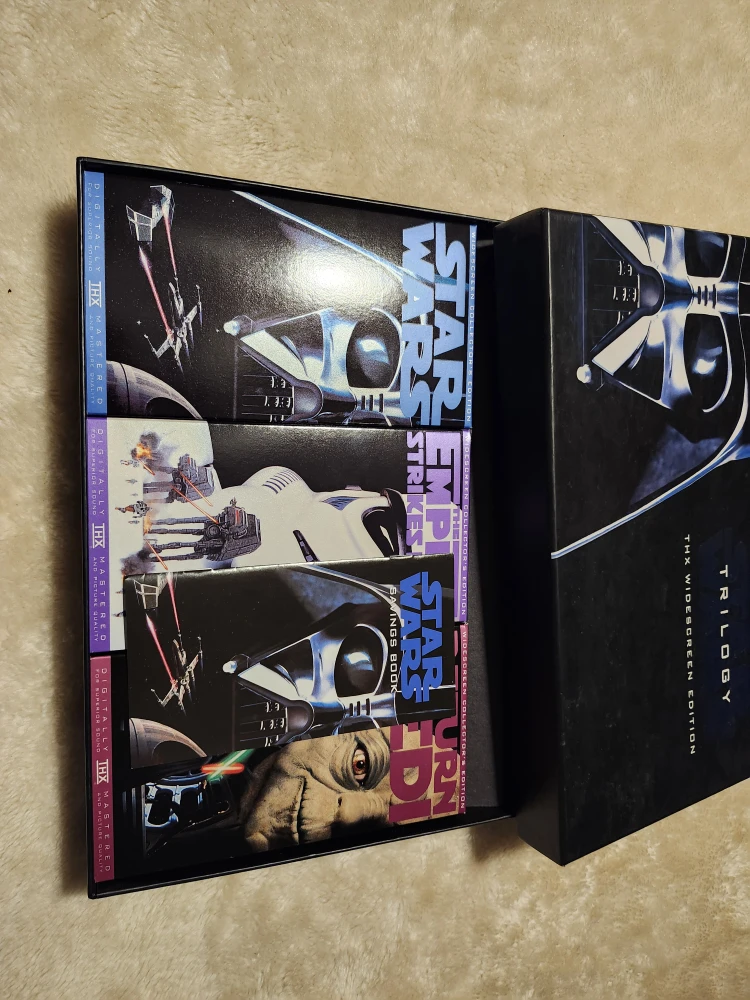 Star Wars Trilogy THX Widescreen Edition VHS - photo 2