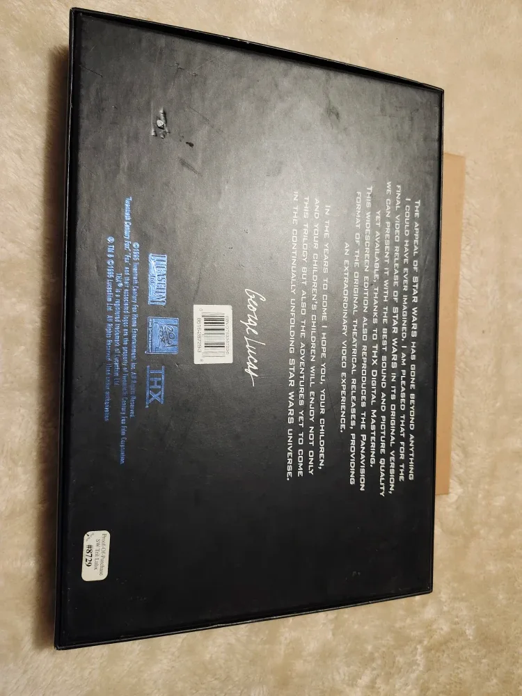 Star Wars Trilogy THX Widescreen Edition VHS image indicator(5)