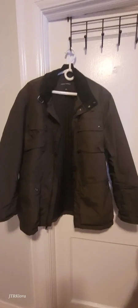 Banana Republic Olive Green Jacket - Size M image indicator(2)