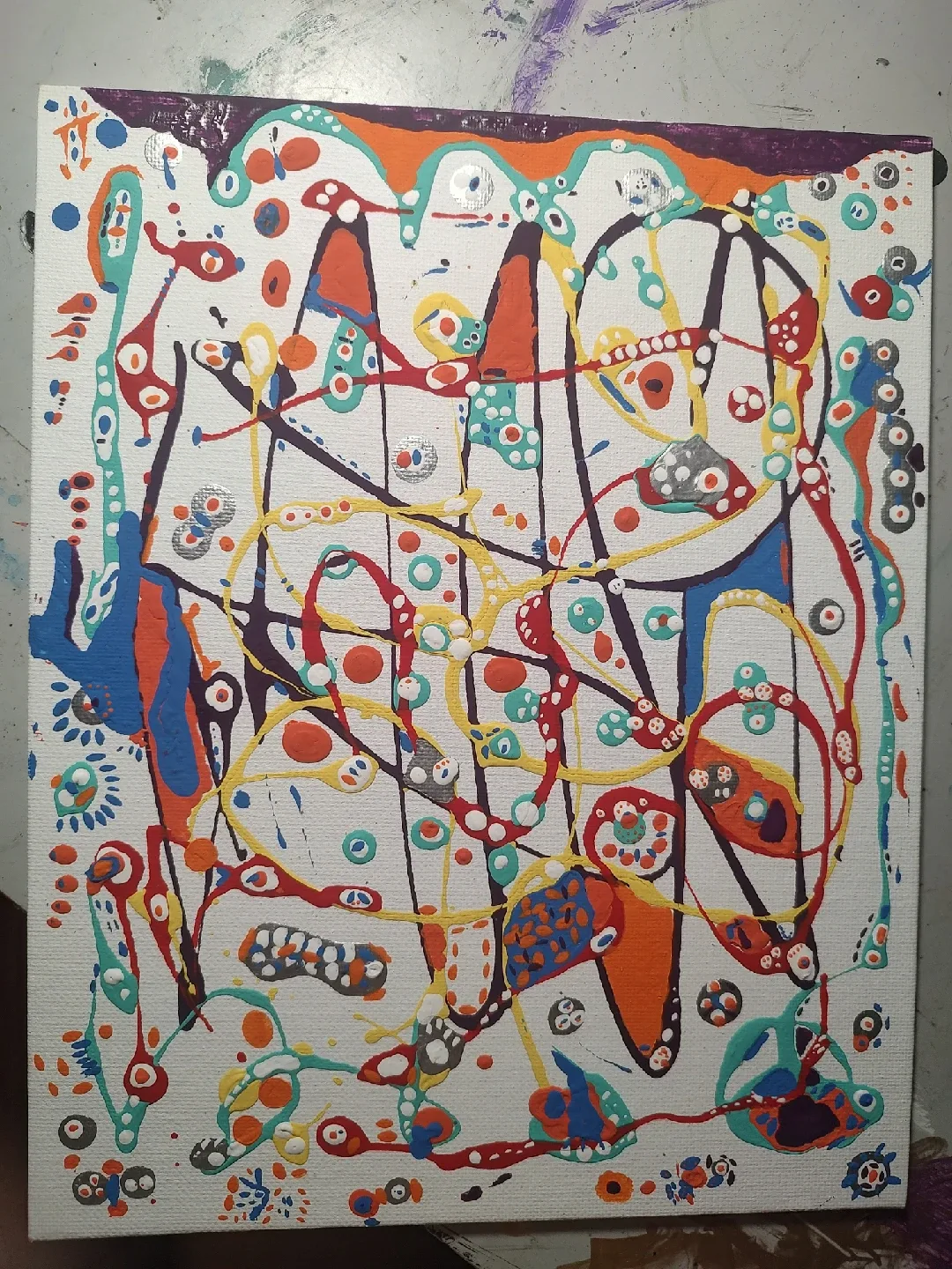 Ooak Artwork on Canvas image indicator(3)