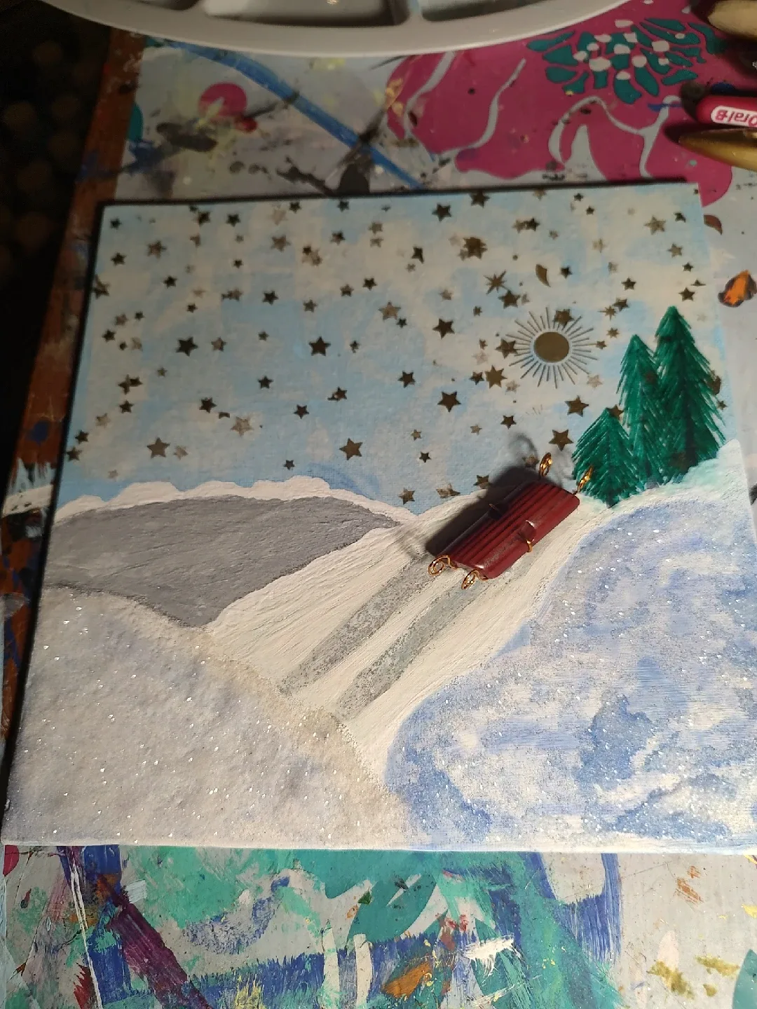 Ooak Artwork on Canvas image indicator(7)