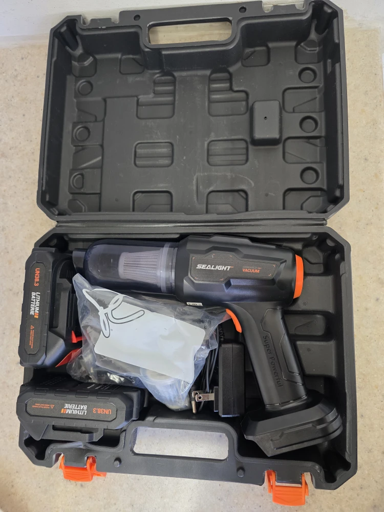 SEALIGHT Cordless Handheld Vacuum with Accessories - photo 3