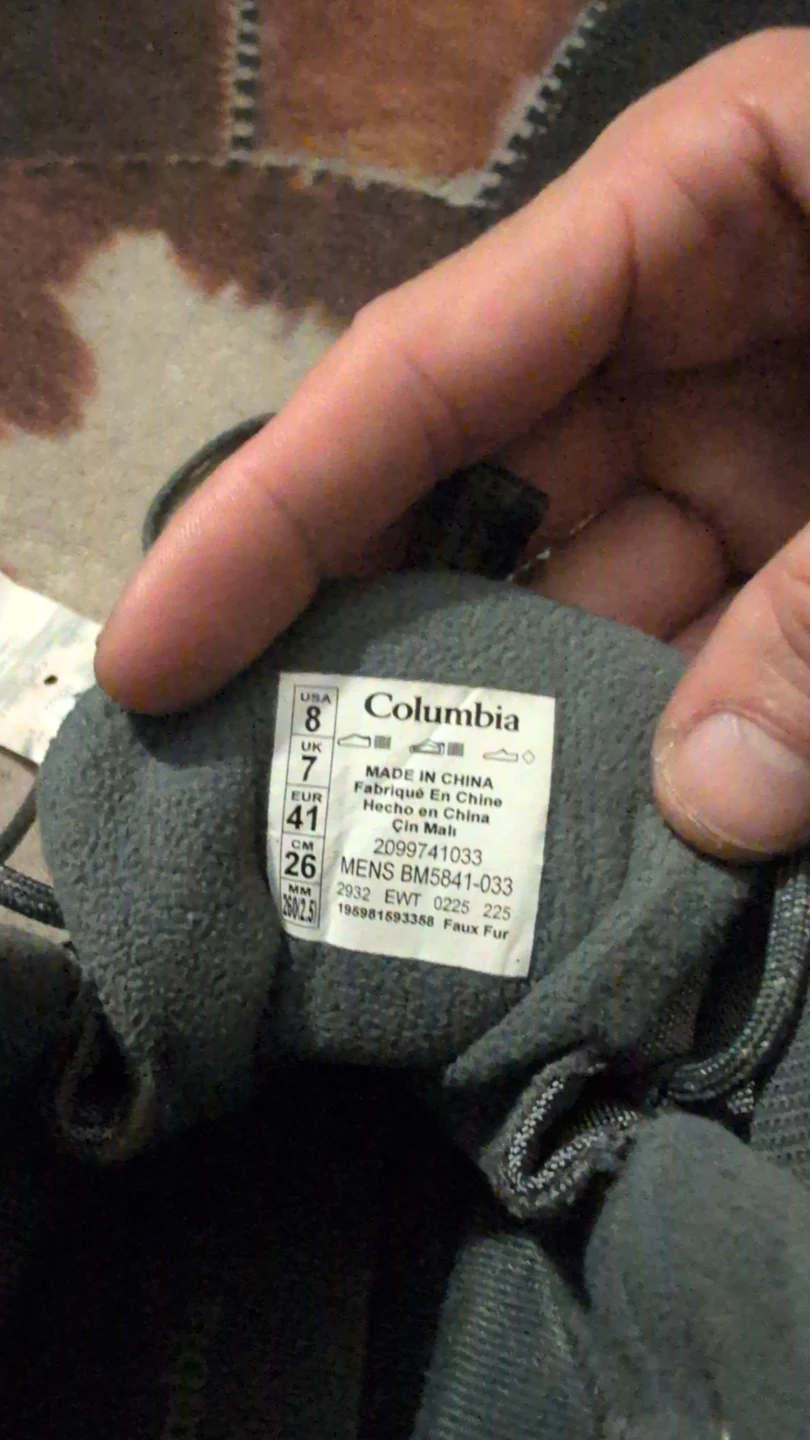 Columbia Men's BM5841-033 Boots - Size 8 - photo 3