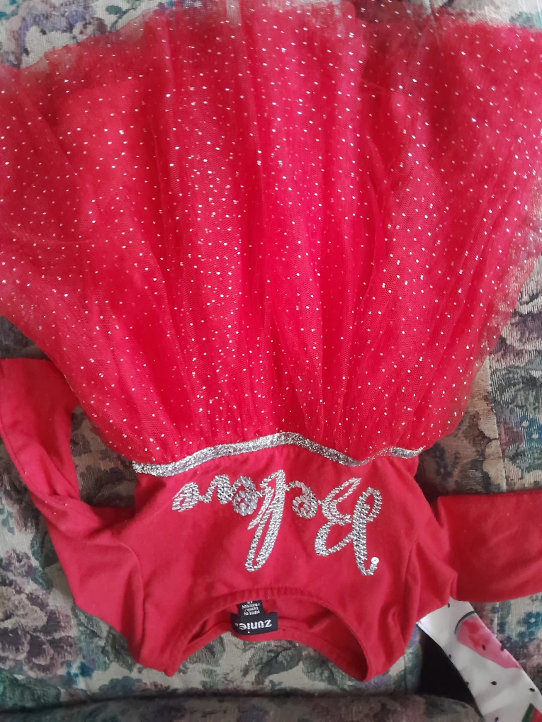 Zunie Red Tutu Dress - Size 2T