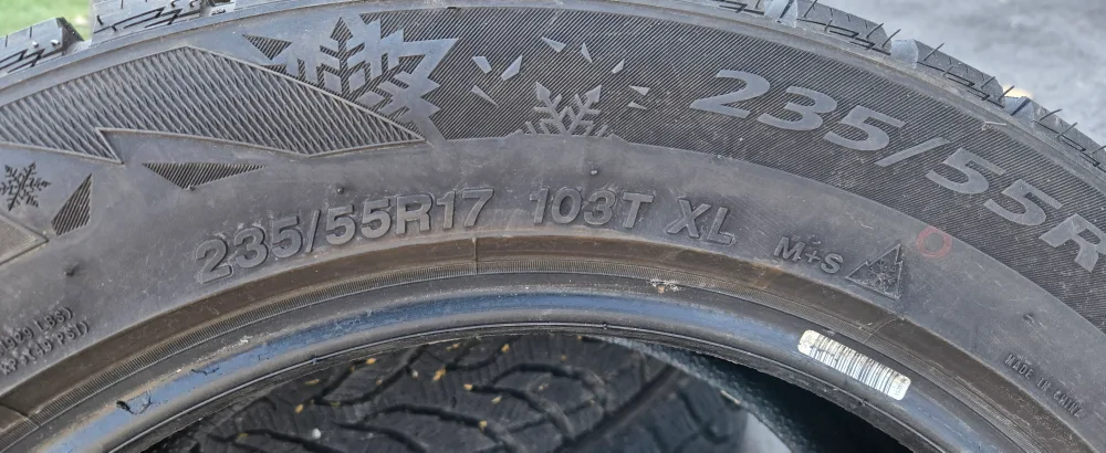 Landspider Winter tires. (235/55/R17) used 1 season. image indicator(4)