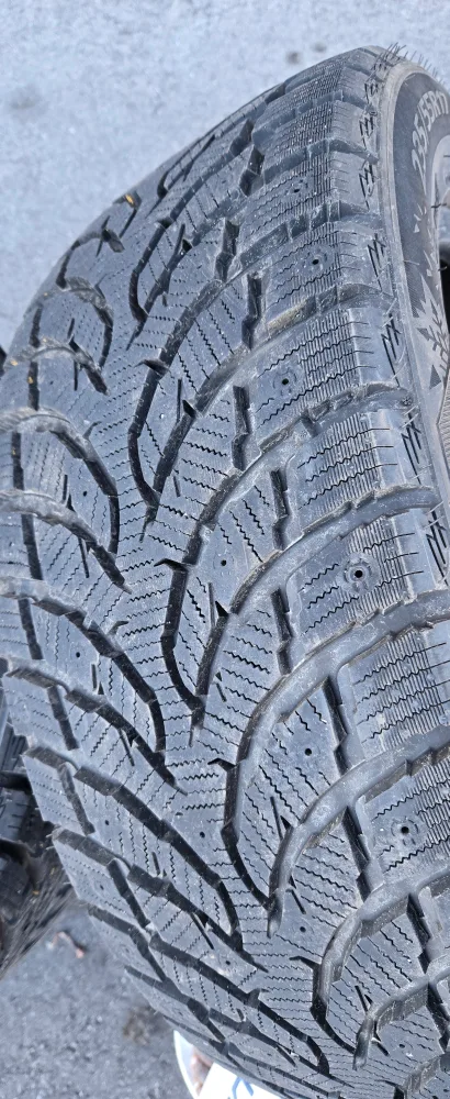 Landspider Winter tires. (235/55/R17) used 1 season. image indicator(5)
