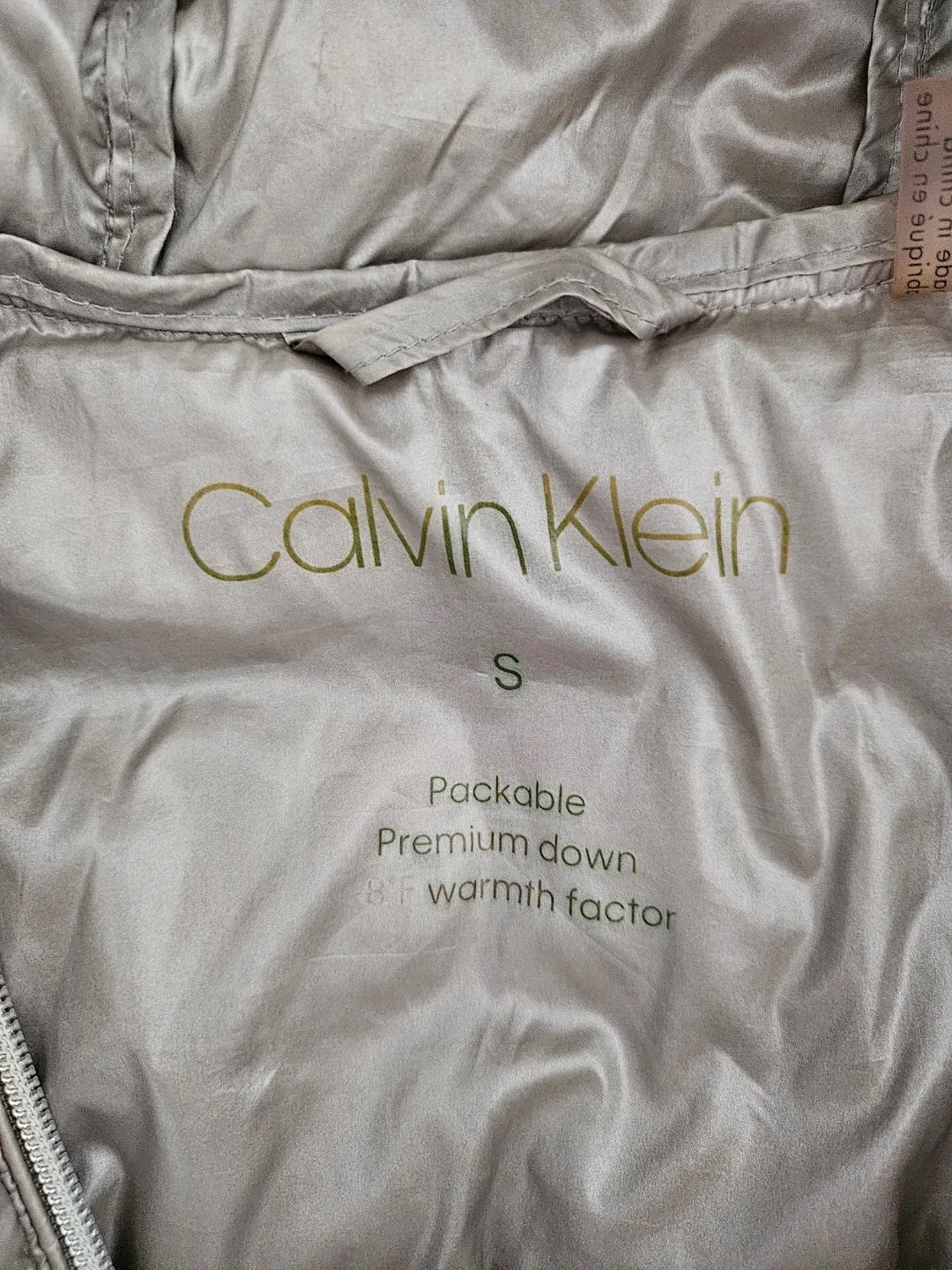 Calvin Klein Packable Premium Down Jacket - Size S image indicator(3)