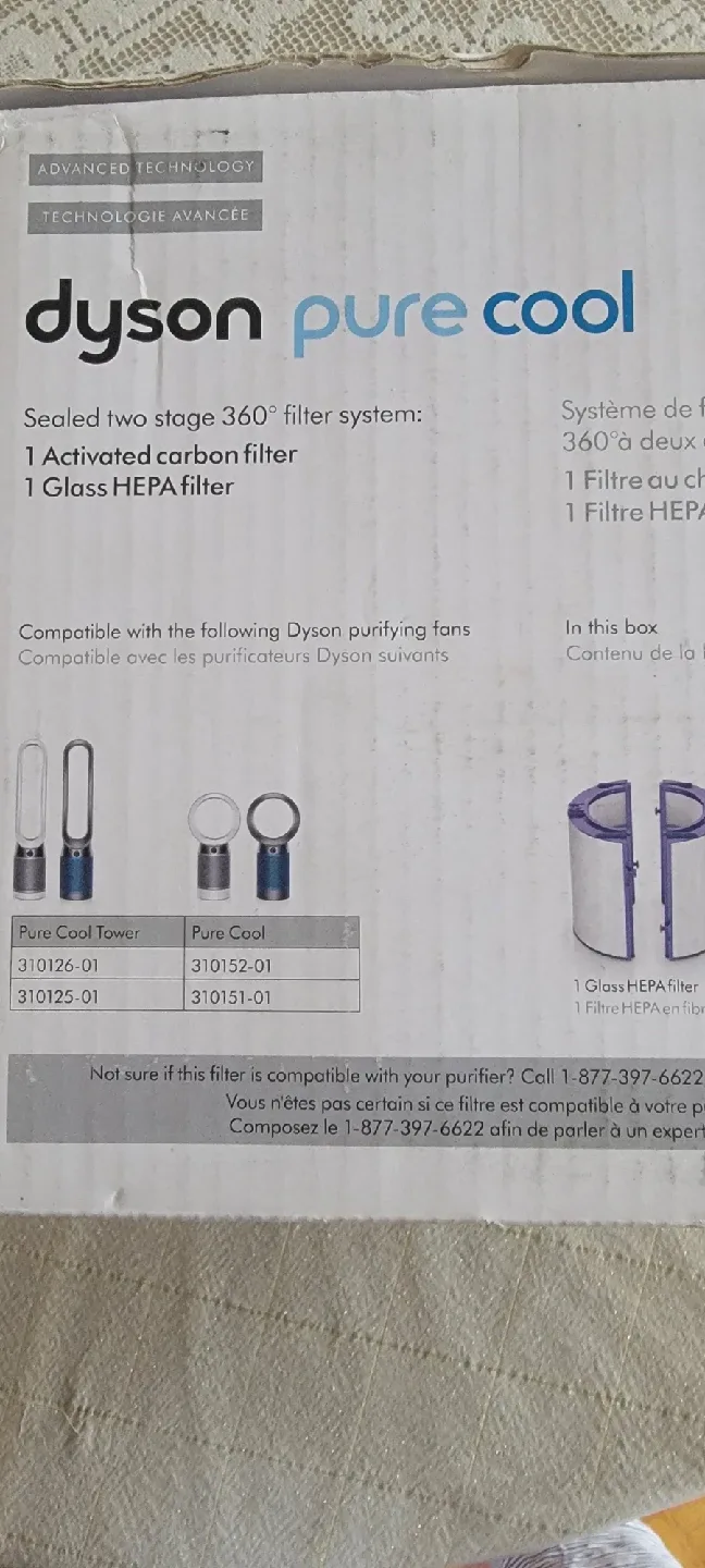 Dyson Pure Cool Air Purifier + Filter image indicator(4)
