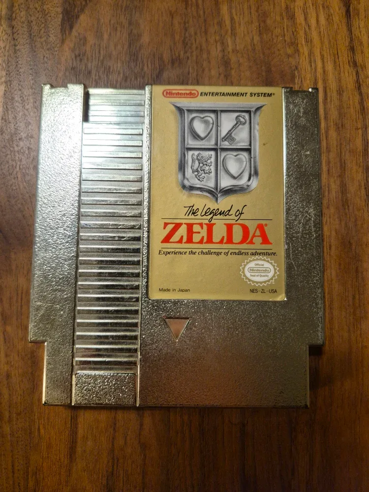 The Legend of Zelda NES Cartridge