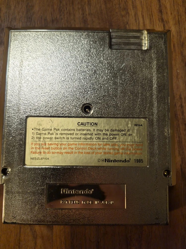 The Legend of Zelda NES Cartridge - photo 2