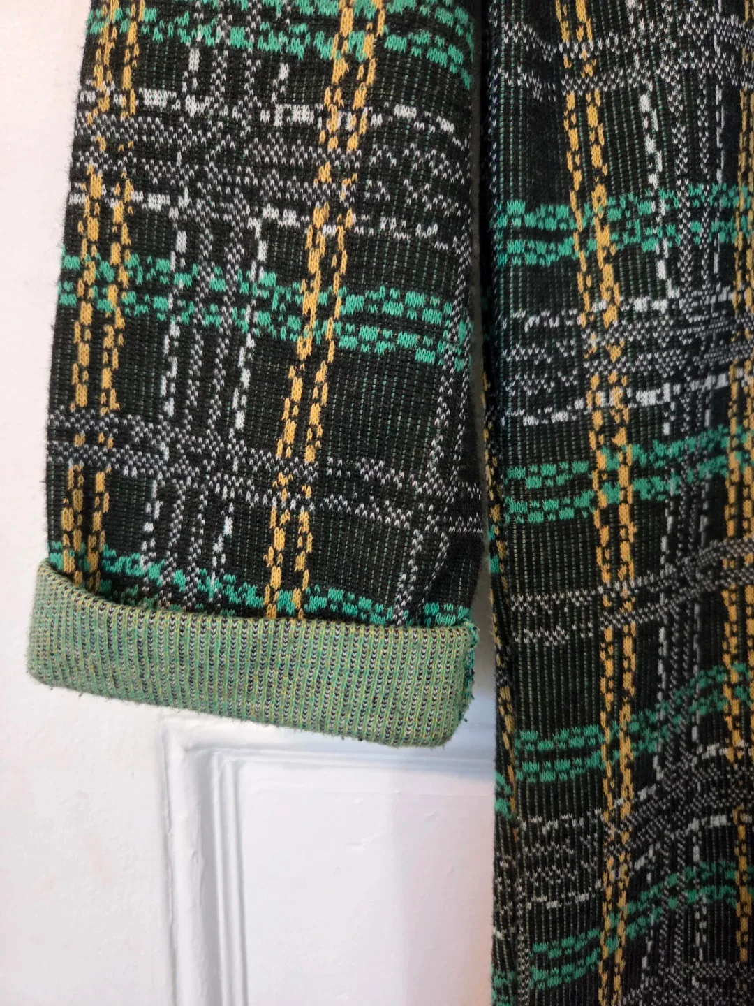 Topshop Plaid Dress Cotton - Size small image indicator(5)