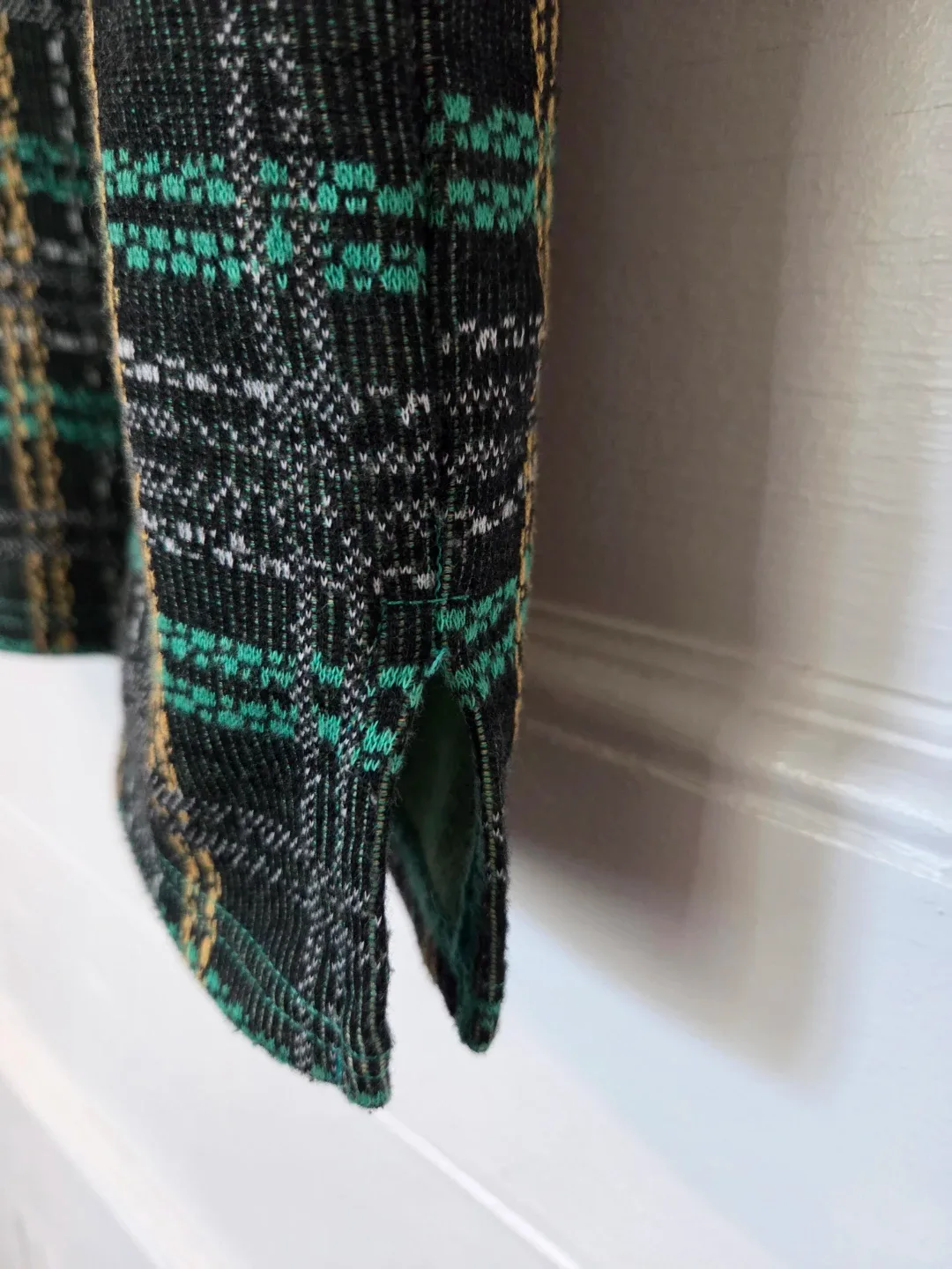 Topshop Plaid Dress Cotton - Size small image indicator(7)