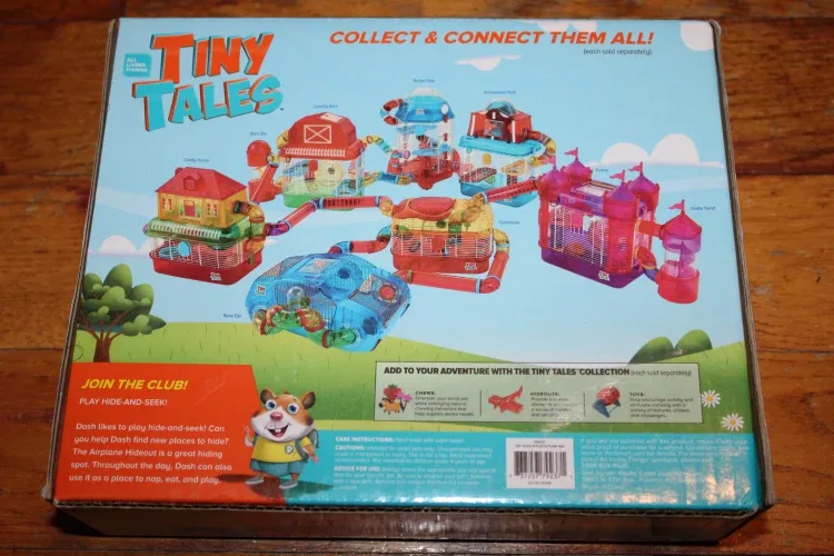 Full Cheeks Townhome Hamster Habitat + Tiny Tales Hideout image indicator(5)