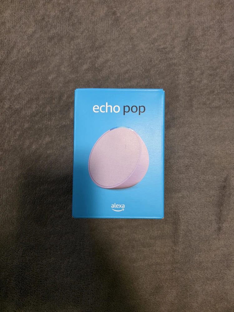 Amazon Echo Pop (Lavender Bloom) - Newest Model