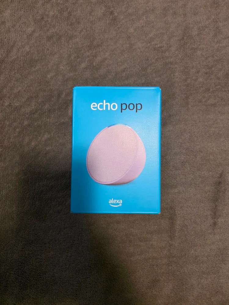 Amazon Echo Pop (Lavender Bloom) - Newest Model