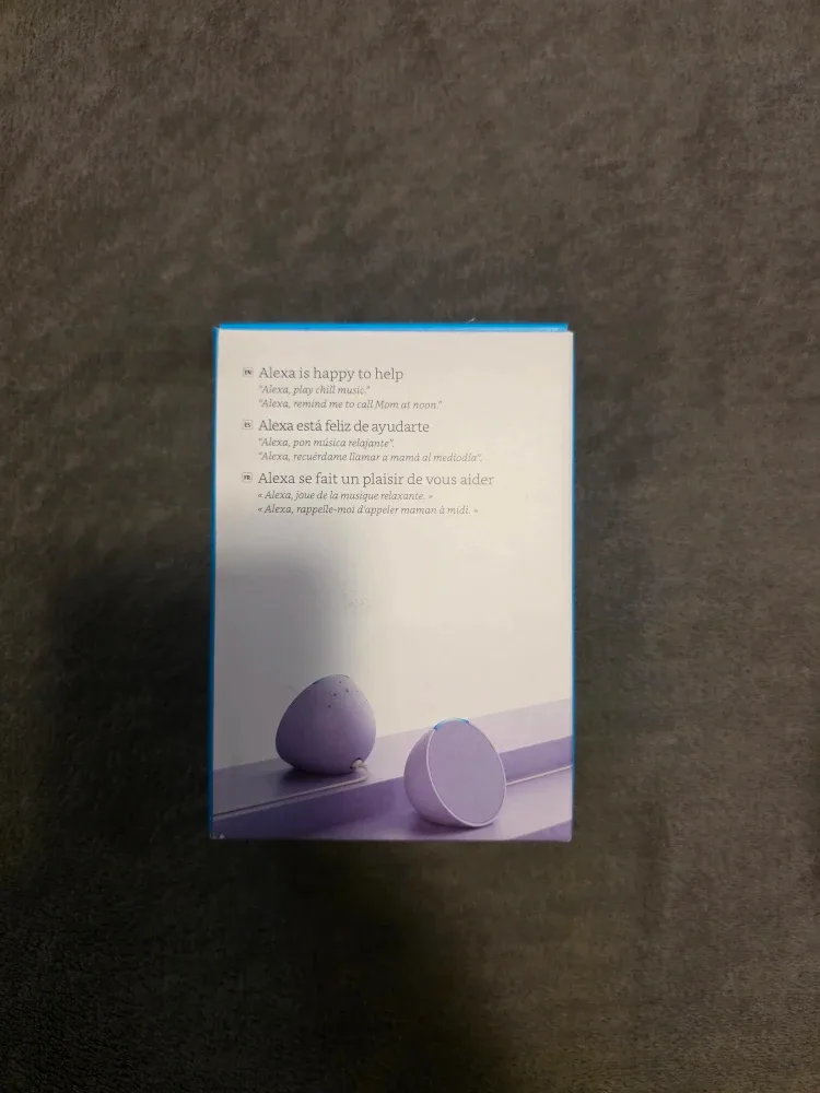 Amazon Echo Pop (Lavender Bloom) - Newest Model image indicator(5)