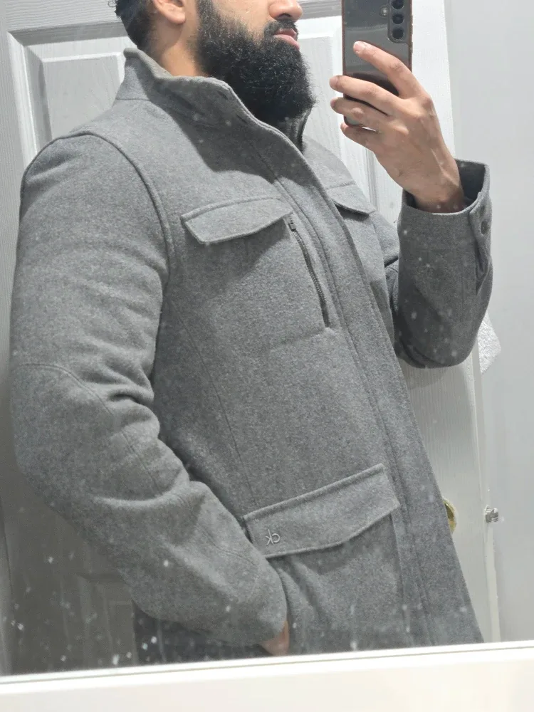 Calvin Klein Grey Mens Jacket