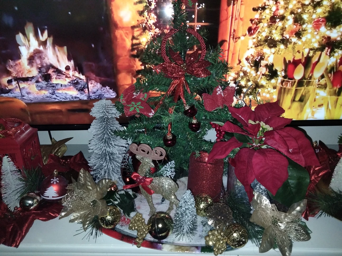 Beautiful new handmade Christmas centerpieces multiple sizes