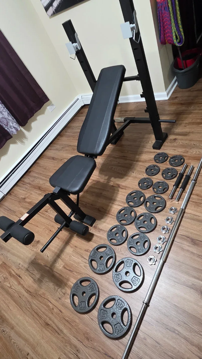 Weight Bench Press with Weights 100 Pounds