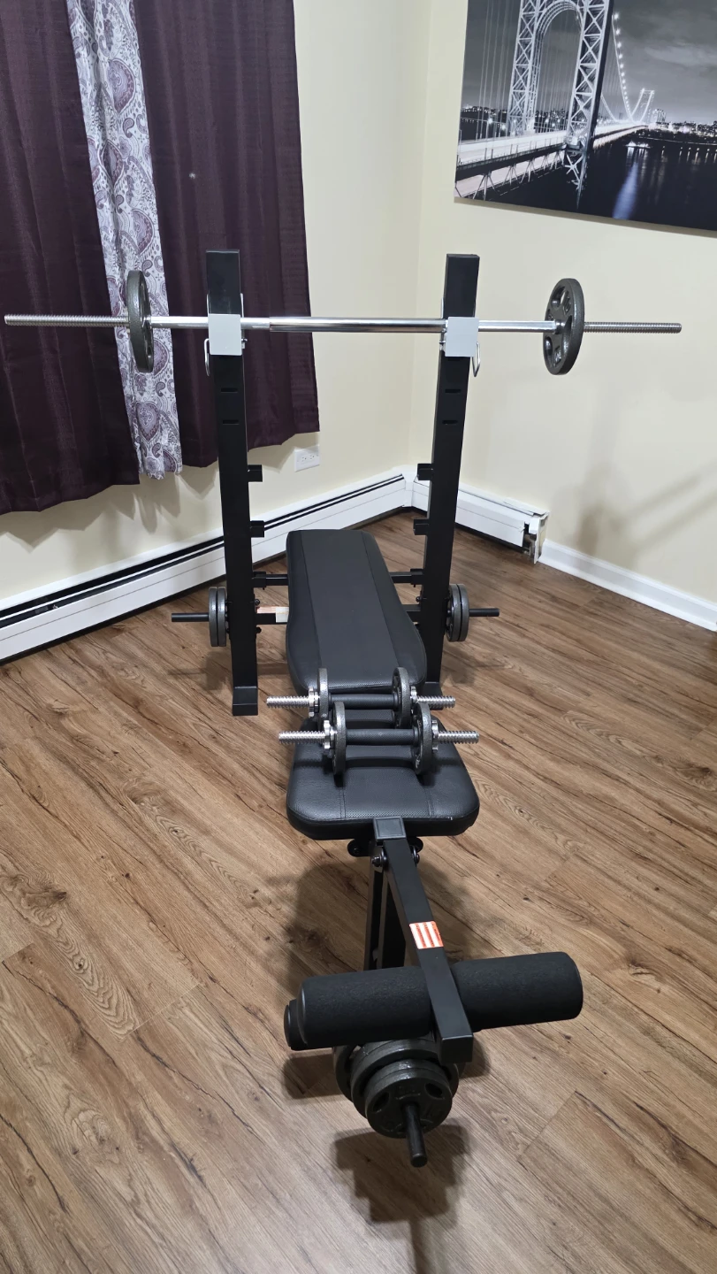 Weight Bench Press with Weights 100 Pounds - photo 3