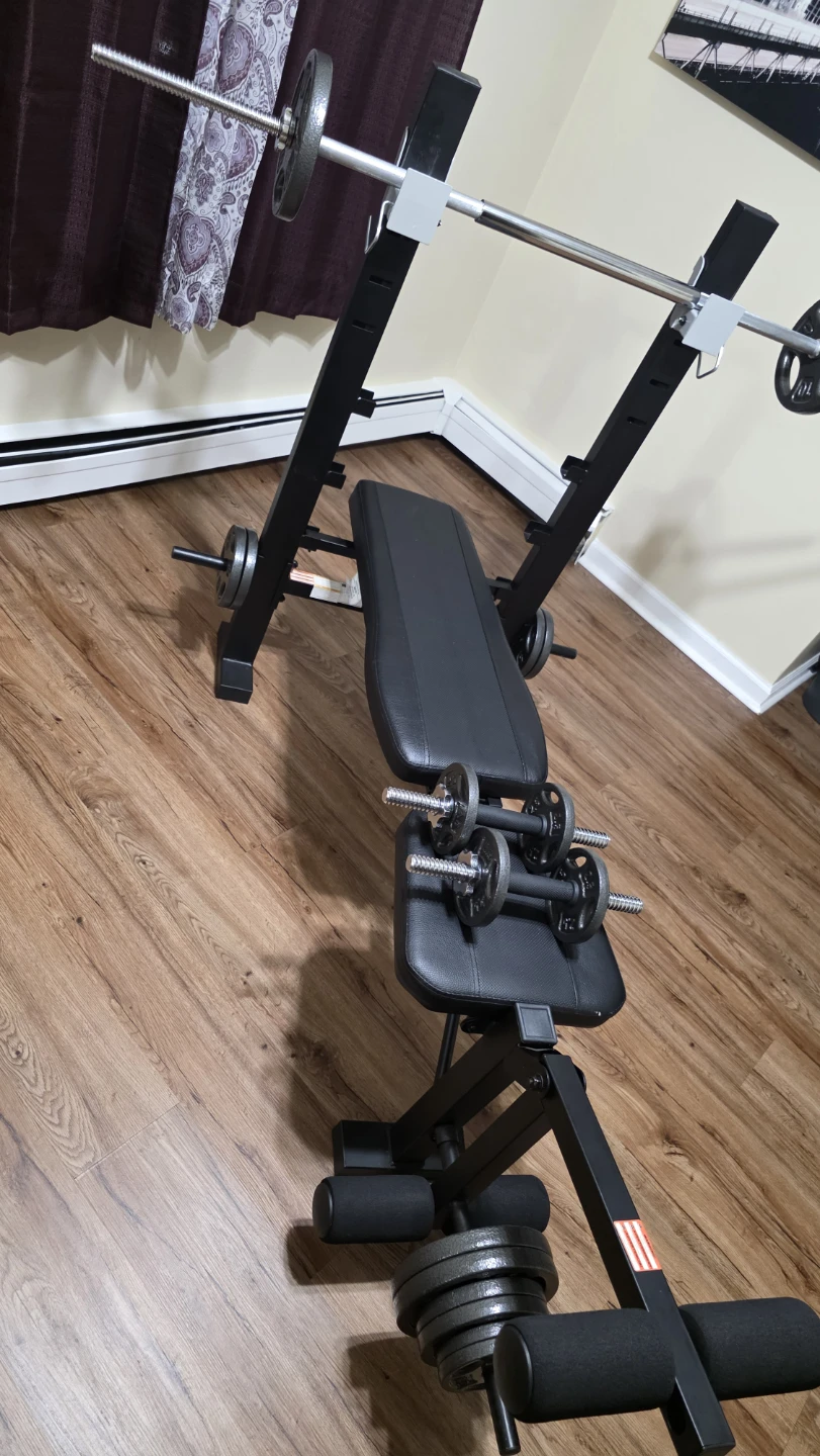Weight Bench Press with Weights 100 Pounds - photo 4