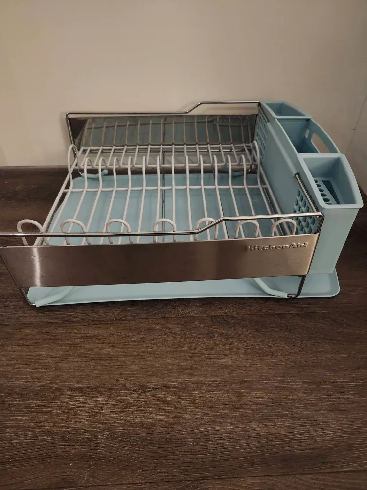 NEW KitchenAid Dish Rack - Light Blue image indicator(2)